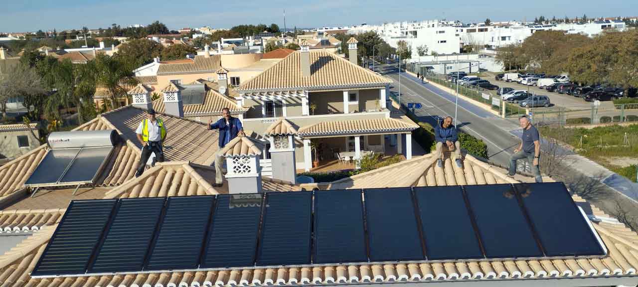 Algarve Solar Swimming Pool Heating Panels Covers & Solutions